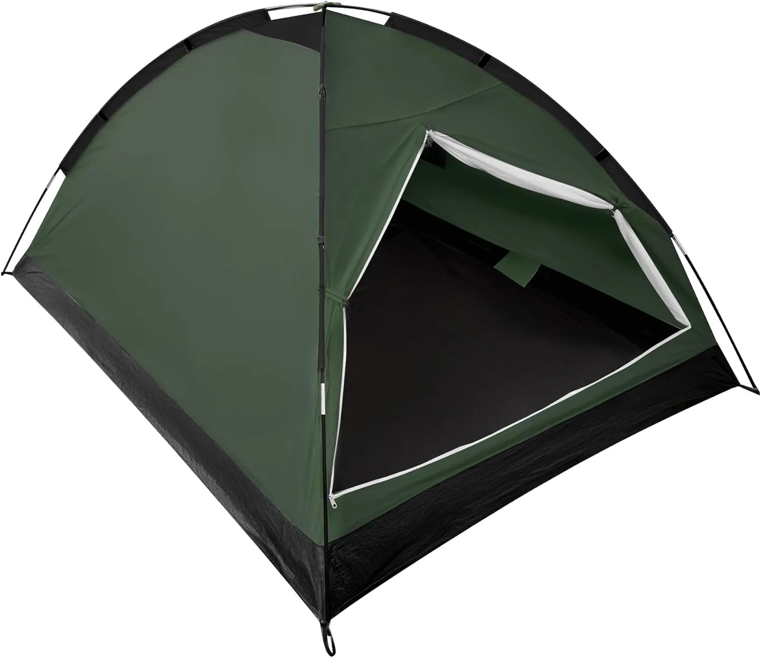 2-Person Dome Tent for Camping Waterproof Lightweight Portable Backpacking Orange/Blue/Army Green/Green