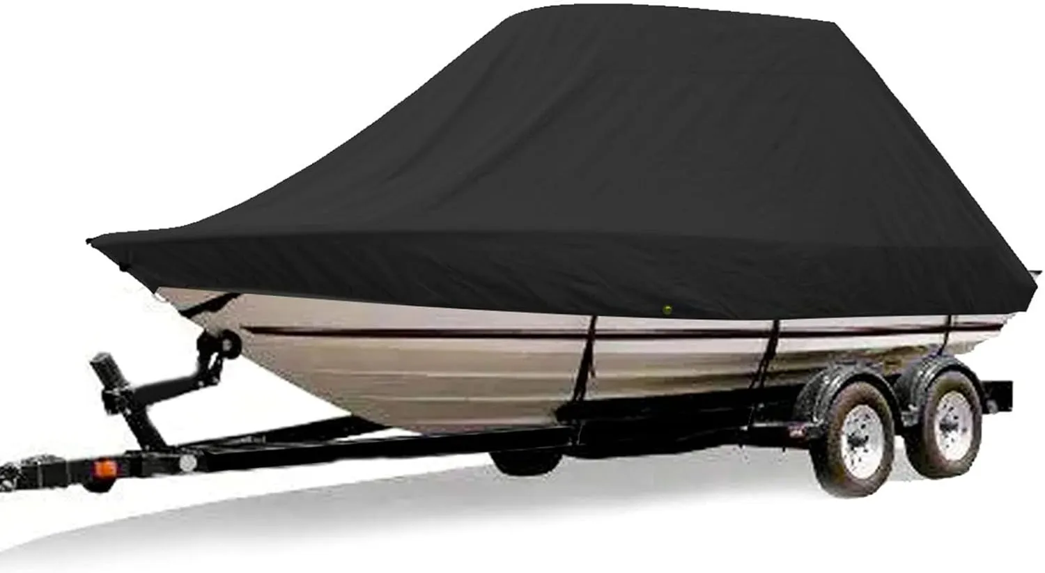 20-22ft Heavy Duty Waterproof Boat Cover 600d Sun Protection Tear-Resistant Large Boat Cover Speedboats, Fishing Ski Boats Towable Boat Cover