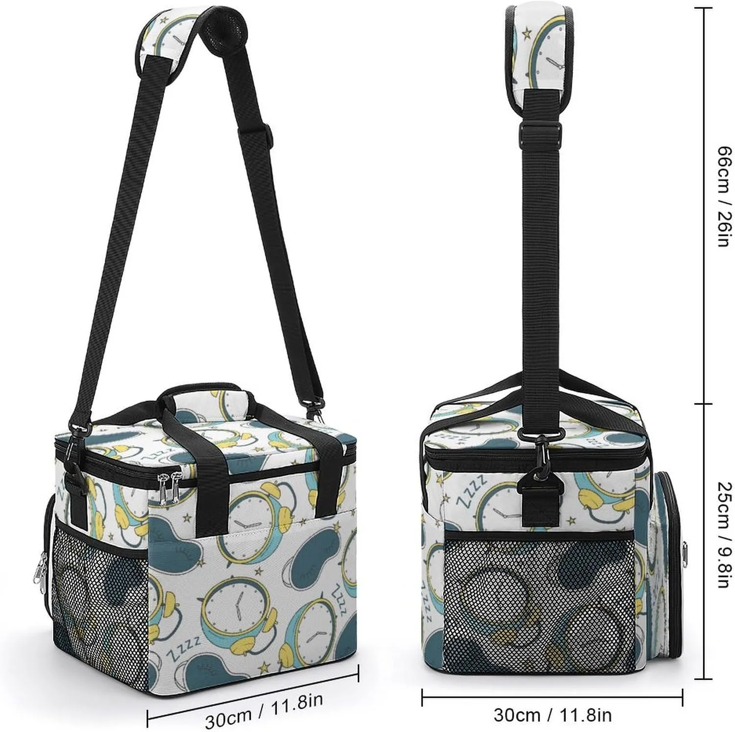22.5L Waterproof Soft Cooler BagInsulated Lunch Box for Camping Fishing Beach Road Trips