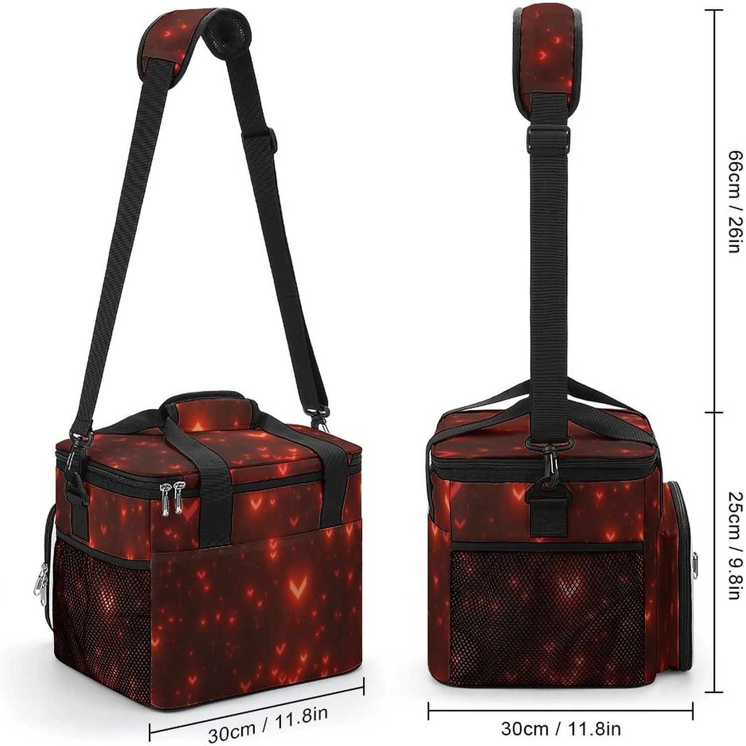 22.5L Waterproof Soft Cooler BagInsulated Lunch Box for Camping Fishing Beach Road Trips