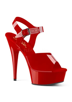 6" Heel, 1 3/4" PF Ankle Strap Sandal