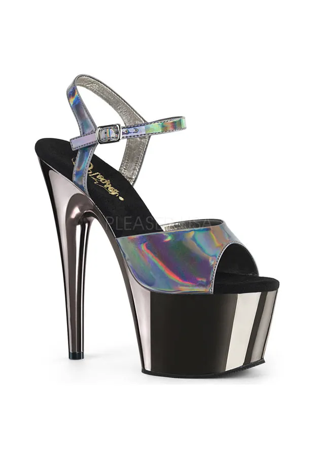 7" Heel, 2 3/4" PF Ankle Strap Sandal