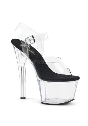 7" Heel, 2 3/4" PF Ankle Strap Sandal