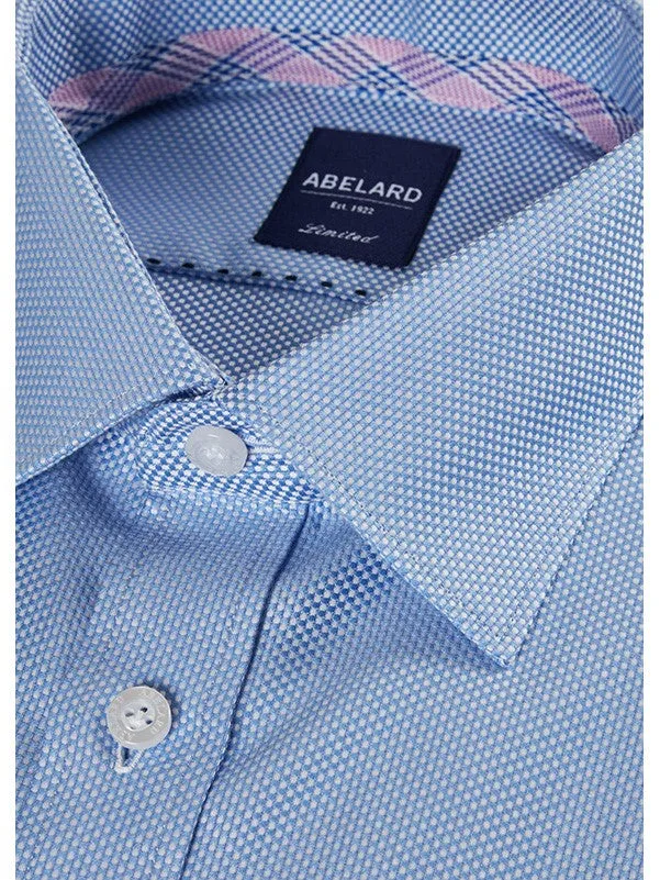 Abelard Slim Fit Wrinkle Free Grand Oxford Shirt - Blue