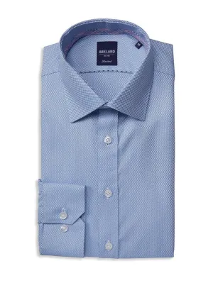 Abelard Slim Fit Wrinkle Free Grand Oxford Shirt - Blue
