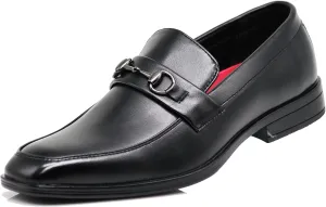 ADM Men's Oxfords Loafer Dress Shoes Soft Rubber Sole Formal Business Slip On Lace Up Shoes