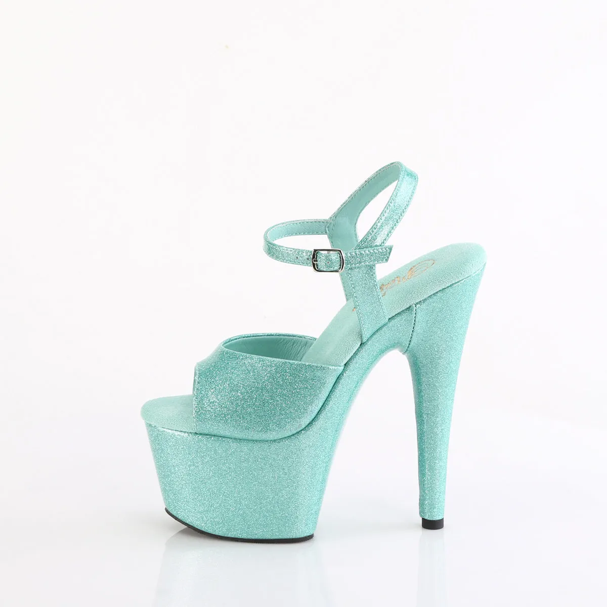 ADORE-709GP - Aqua Glitter Patent Heels