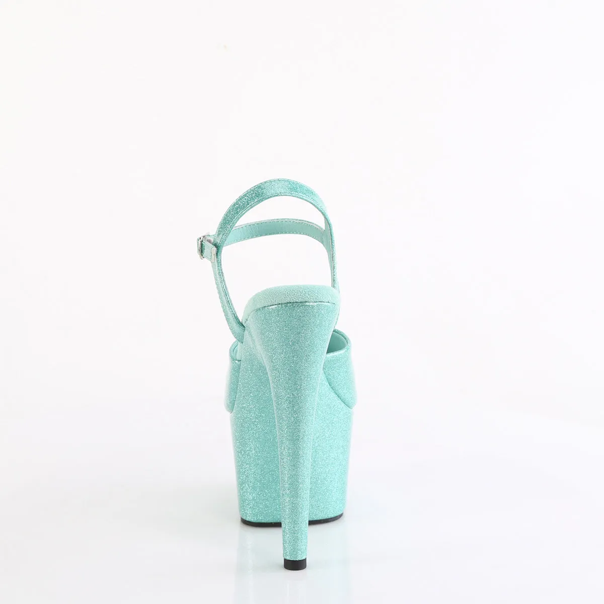ADORE-709GP - Aqua Glitter Patent Heels