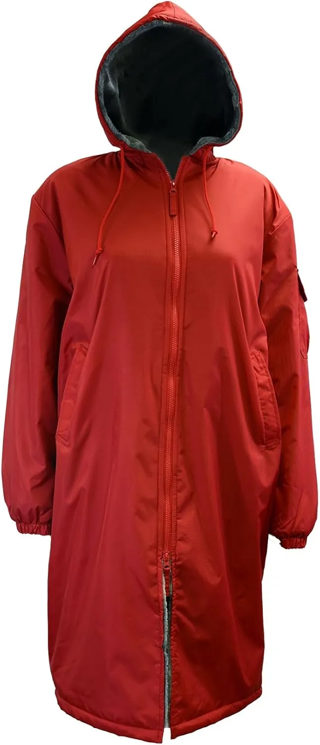 Adoretex Unisex Adult & Youth Faux Fur Lining Swim Parka