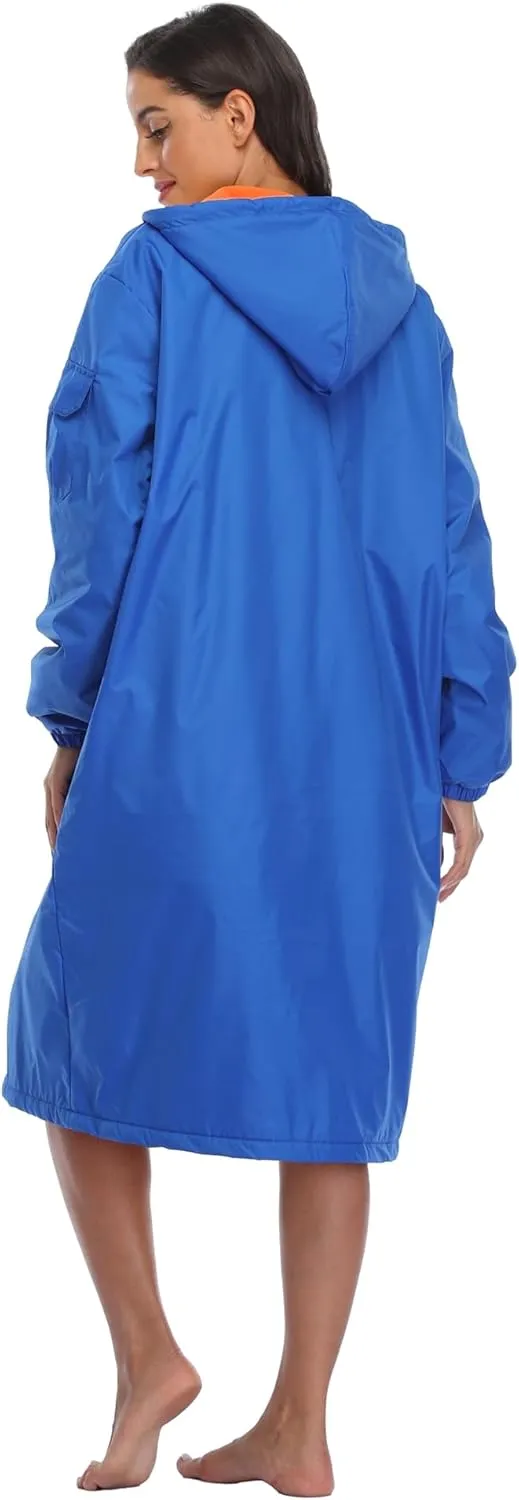 Adoretex Unisex Swim Parka Water Resistant Warm Coat Water Sports Swim Parka for Adult & Kids