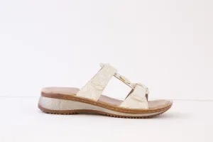 ARA - 29003-03 FLAT MULE - WHITE MULTI