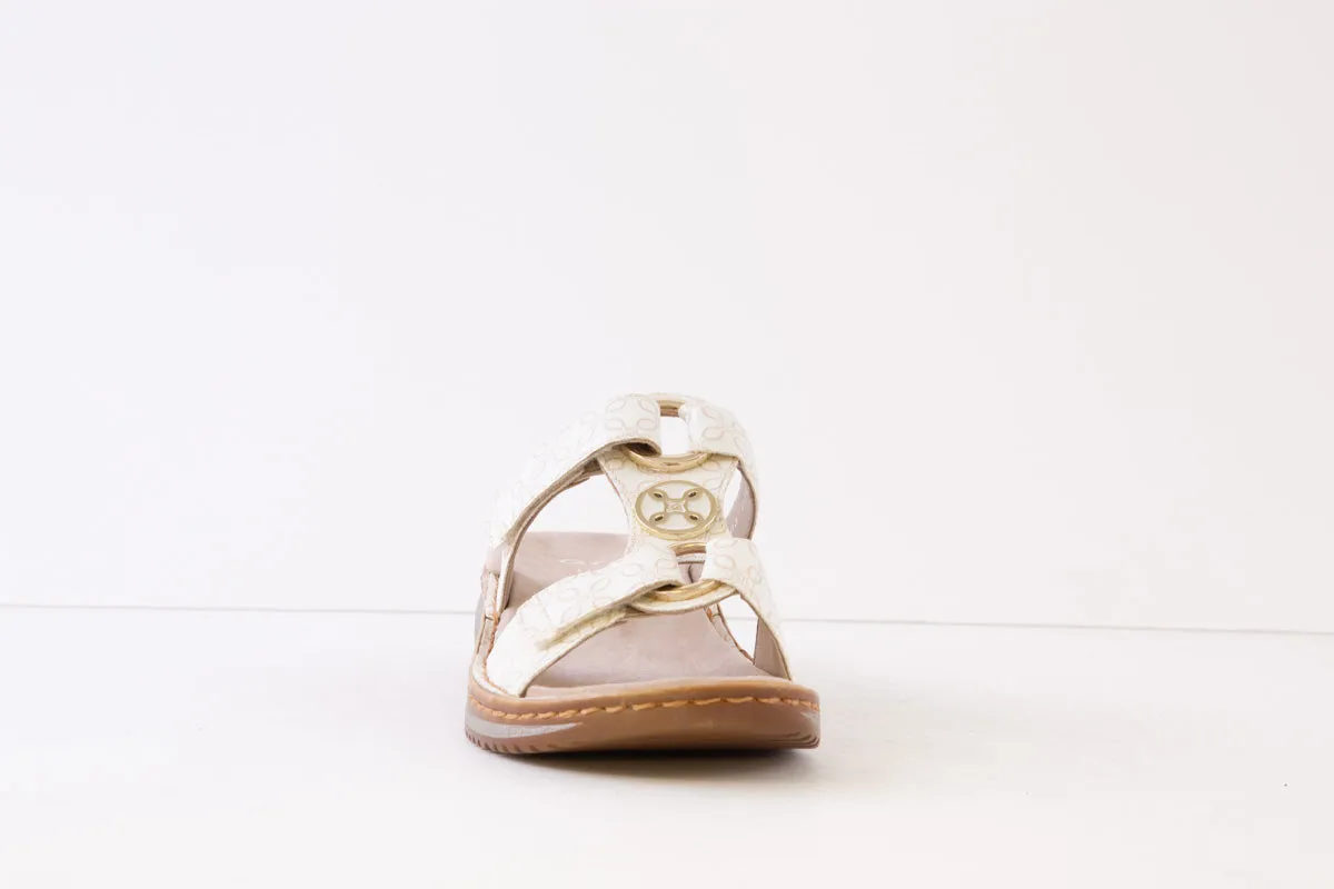 ARA - 29003-03 FLAT MULE - WHITE MULTI