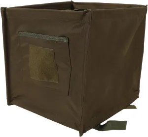 Arborist Throw Line Storage Cube, 33l Large Capacity Oxford Cloth Arborist Throw Bag, Foldable Rope Bag | Arborist Equipment | Lineman Climbing Gear for Picnic Camping BBQ (Green)