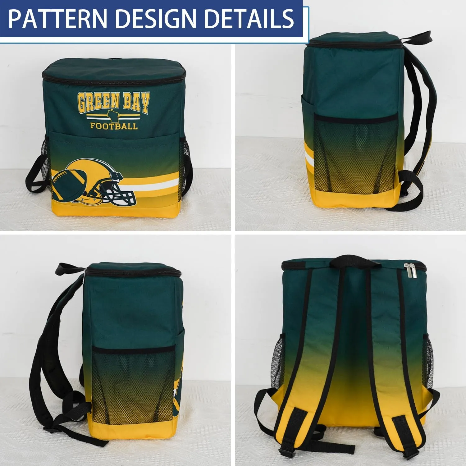 Backpack Cooler for Men - 30 Cans Beer Cooler Bag - Soft Backpack Cooler Insulated Waterproof Leak Proof