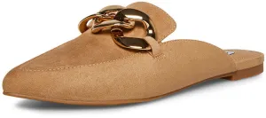 Best choice Detailed Toe On Tan Close Slip Chain Finely Steve Fashion Mules Madden Hot bargain Pointed