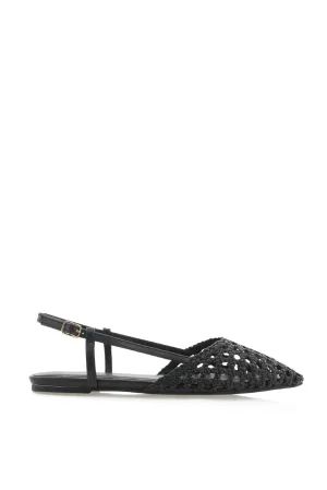 BILLINI - Alexandra Woven Point Slingback Shoe