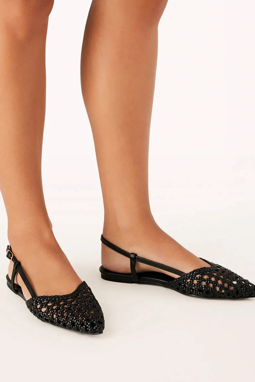 BILLINI - Alexandra Woven Point Slingback Shoe