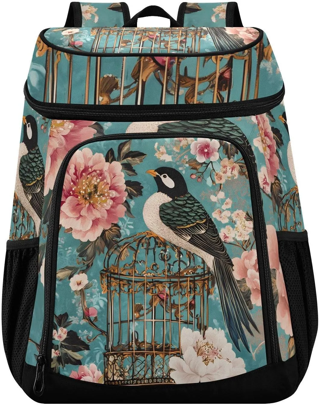 Bird Standing Cage Cooler Backpack Cooler Insulated Leak Proof Lunch Backpack 36 Cans Waterproof Soft for Men Women Picnic Hiking Camping Beach