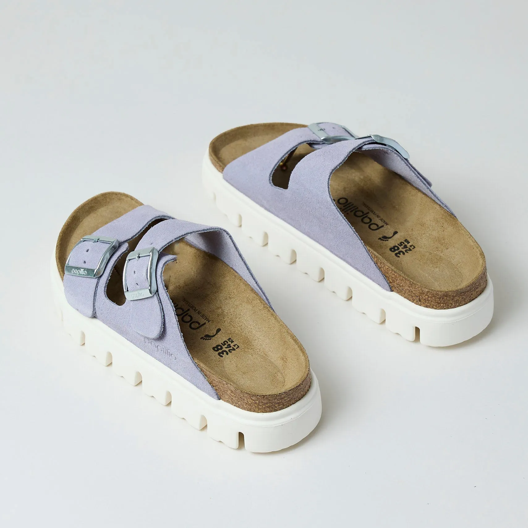 Birkenstock Two Strap Arizona Platform Sandals