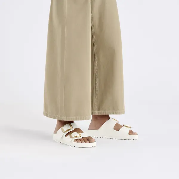 BIRKENTOCK - ARIZONA BIG BUCKLE MULE EVA - CREAM
