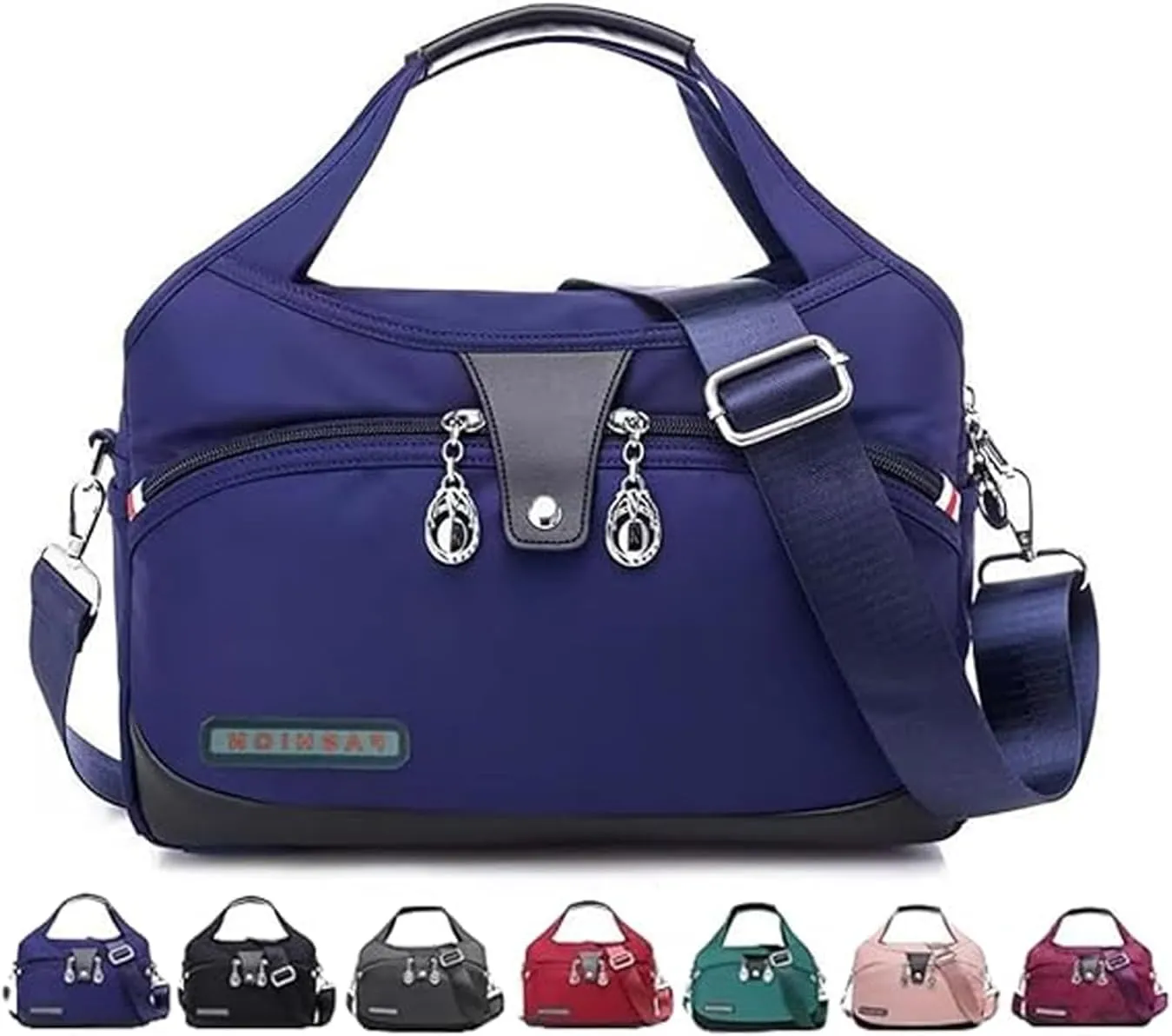 Blaciokamith handbag, Blaciokamith - soft edged lightweight and stylish multi pocket fashionable waterproof handbag
