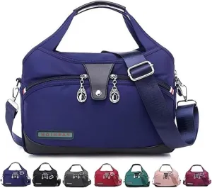Blaciokamith handbag, Blaciokamith - soft edged lightweight and stylish multi pocket fashionable waterproof handbag