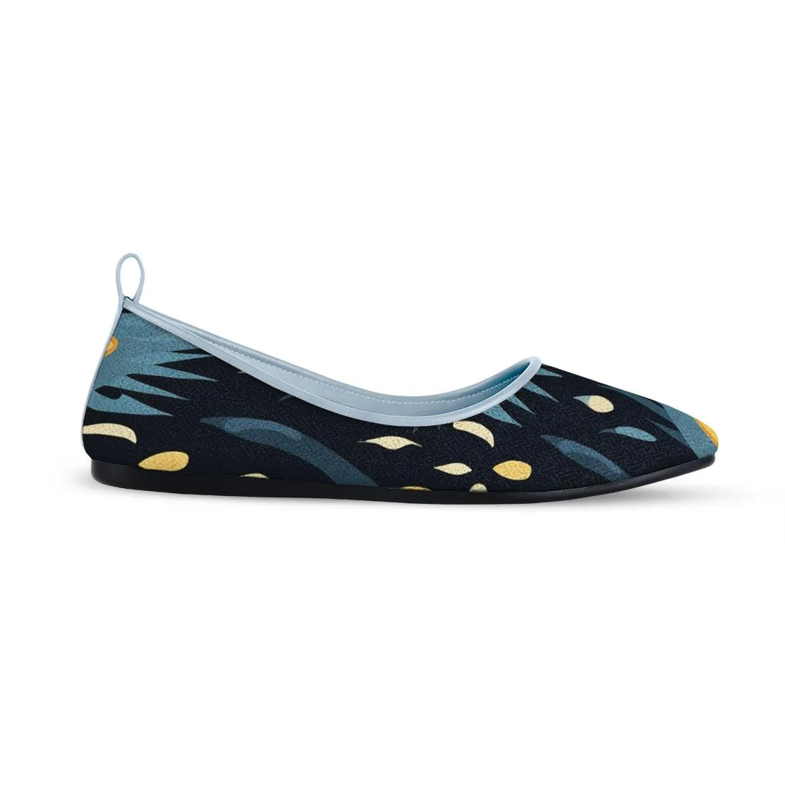 Blue Round Toe Shoe Light