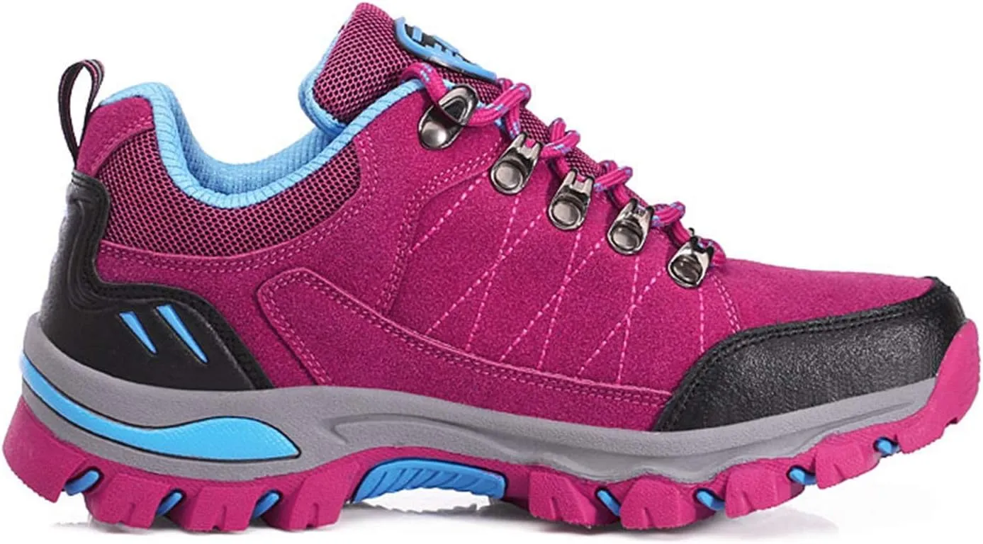 BORAMAX Women's Sneakers Outdoor Sports Climbing Hiking Shoes Waterproof Trekking Running Shoes Womens Climbing Shoes
