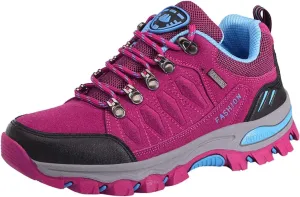 BORAMAX Women's Sneakers Outdoor Sports Climbing Hiking Shoes Waterproof Trekking Running Shoes Womens Climbing Shoes