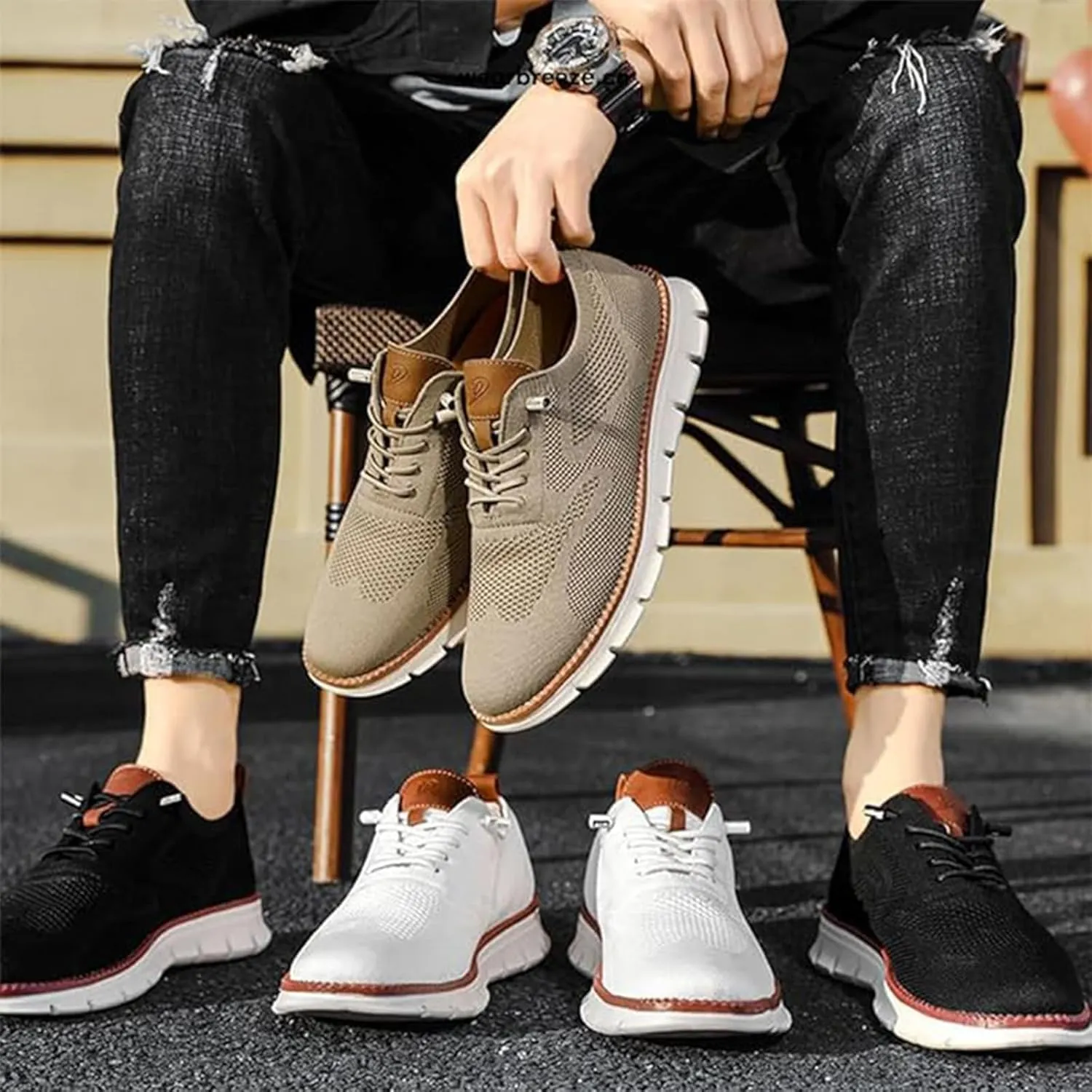 Breeze Shoes for Men, Wear Breeze Mens Shoes, Mens Wearbreeze Shoes, Urban - Ultra Comfortable Shoes Casual Sneaker