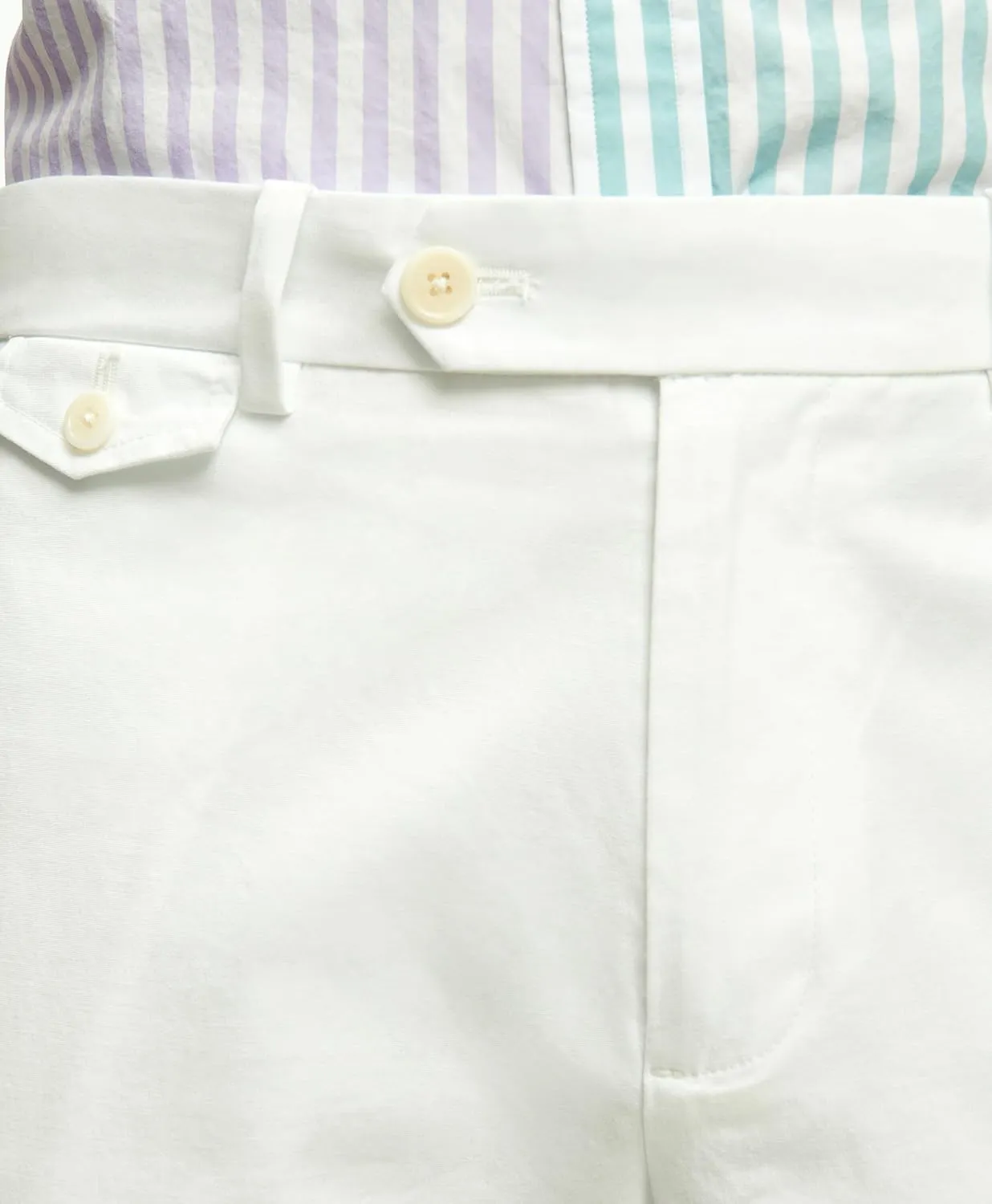 Brooks Brothers Men's Stretch Supima Cotton Poplin Chino 7 Inch Inseam Shorts