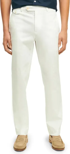 Brooks Brothers Men's Stretch Supima Cotton Poplin Chino Slim Fit Pants