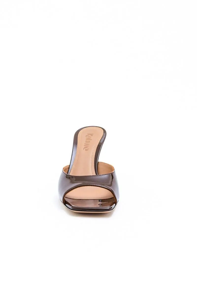 Buy-one-get-one-free GRETA SR CHOCOLATE Best-selling variety BROWN IN MULE