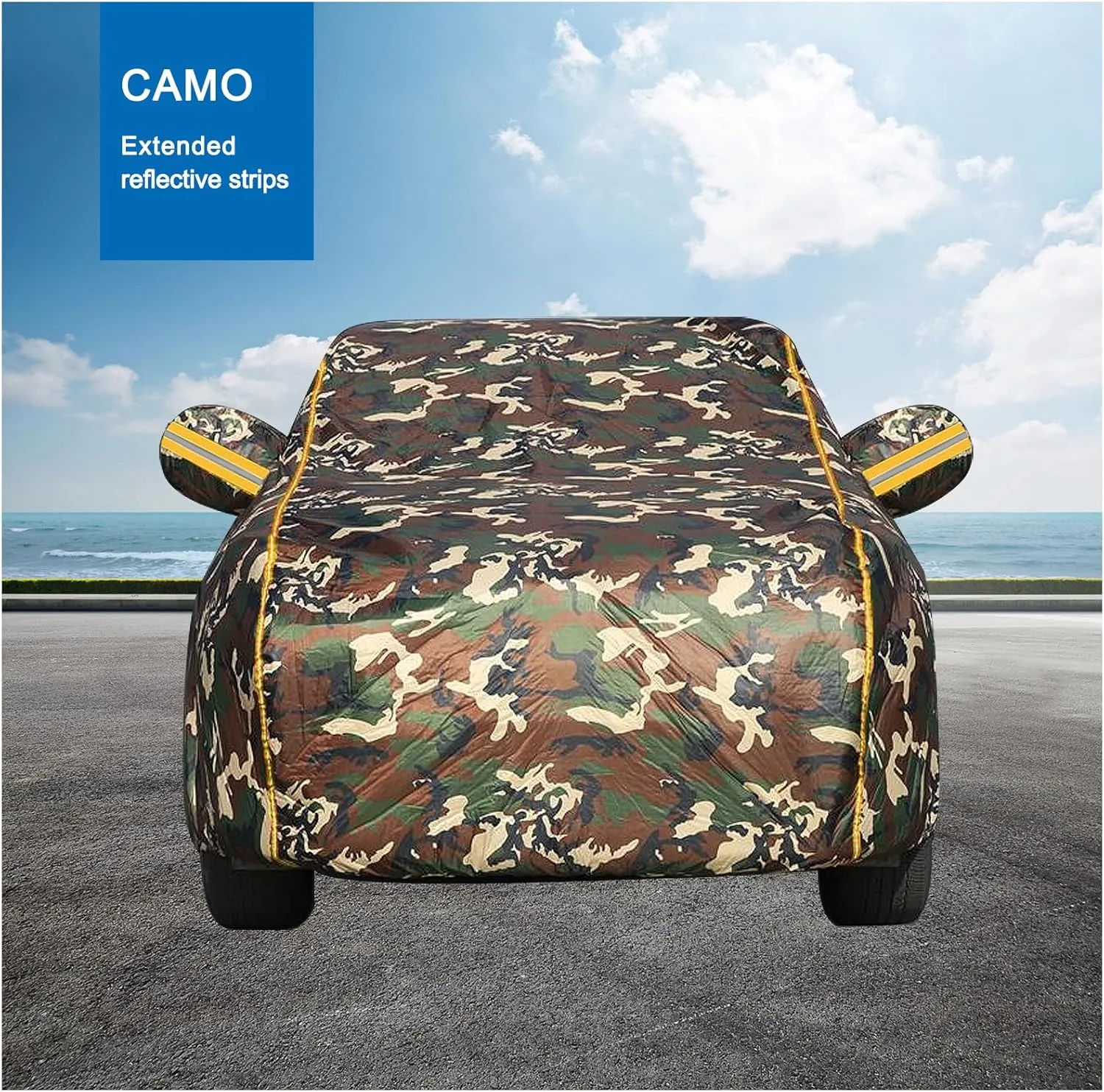 Car Covers for Mercedes B Sports Tourer (2015-2019) Car Cover Waterproof,Sun-Proof, UV-Proof, Wind-Proof and Rain-Proof Outdoor Car Cover with Side Zippers and Reflective Strips