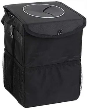 Car Garbage Can for Chevrolet Suburban/GMC Yukon XL 2021 2022 2023 2024,Leak-Proof Waterproof Foldable Bin Hanging Car Trash Bag with Lid Organizer All Seasons,XL