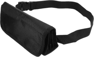 Cashier Waist Pouch Black Fanny Pack for Women Men Money Bag for Cash Cashier Bag Waist