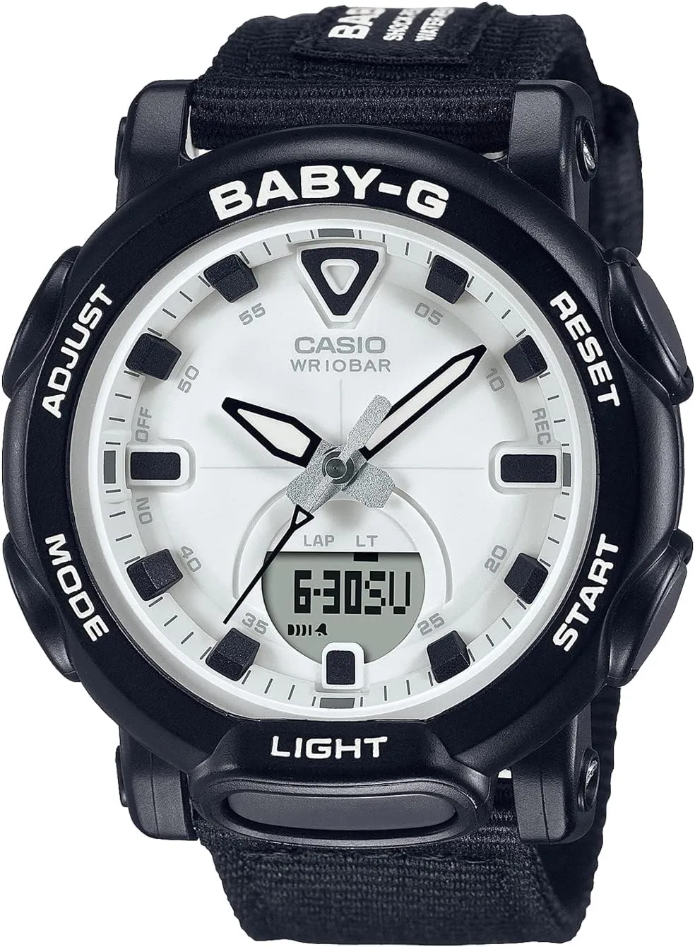 Casio BGA-310C-1AJF [Baby-G BGA-310 Series Ladies Cross Band] Watch Shipped from Japan Released in May 2022, flat black