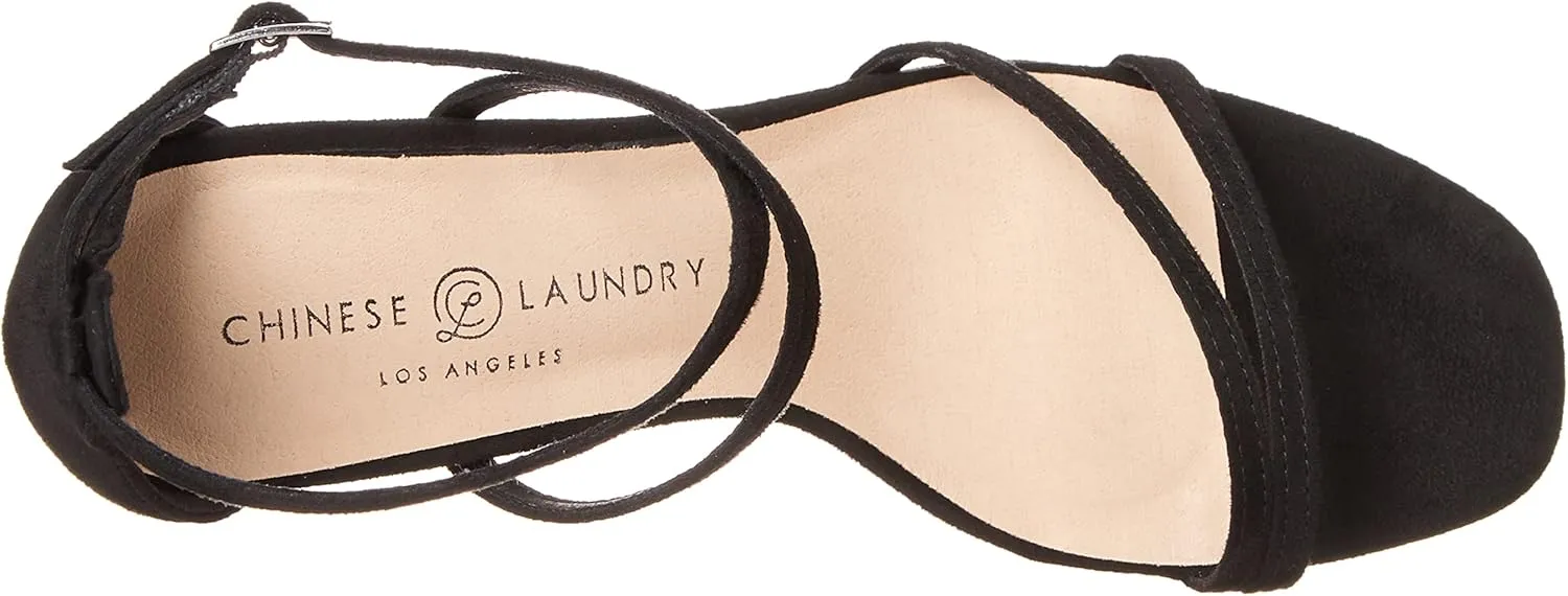Chinese Laundry Women's Teri Fine Suede Heeled Sandal