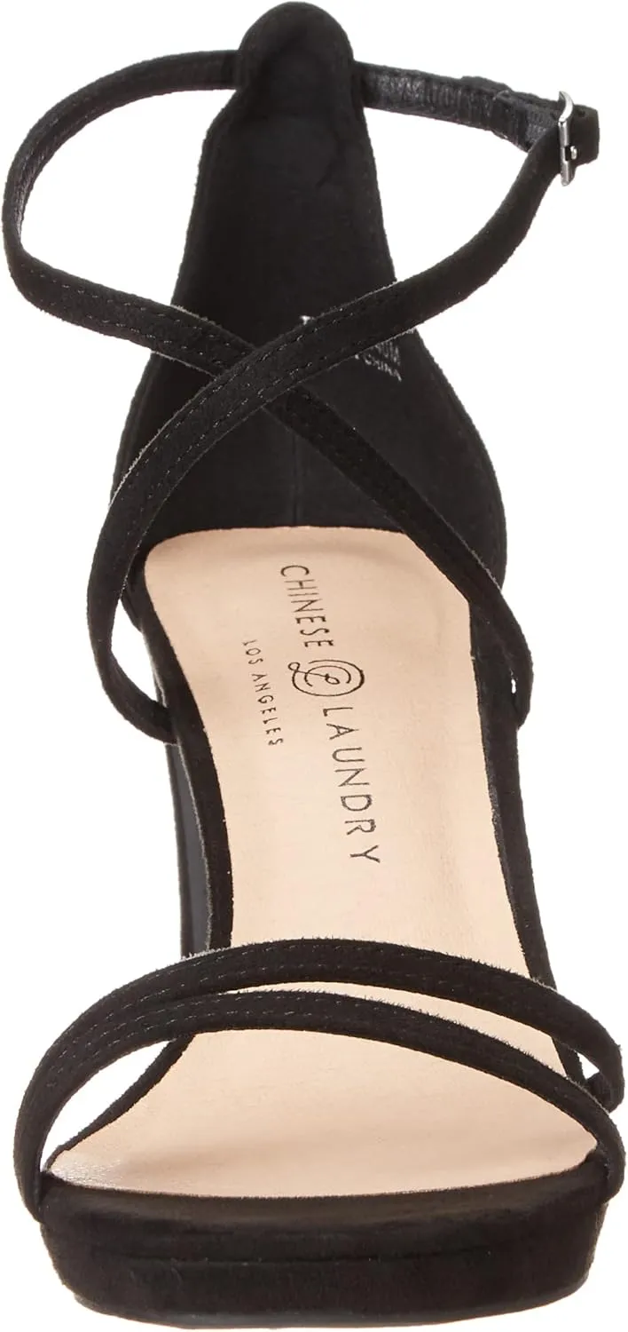 Chinese Laundry Women's Teri Fine Suede Heeled Sandal