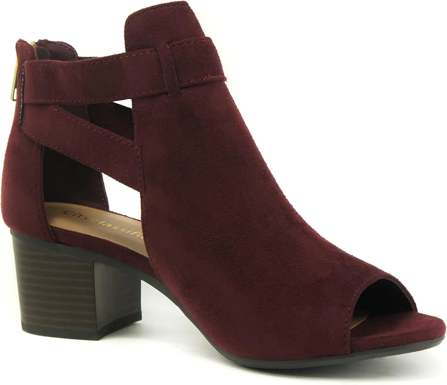 CITYCLASSIFIED womens Heel Sandal