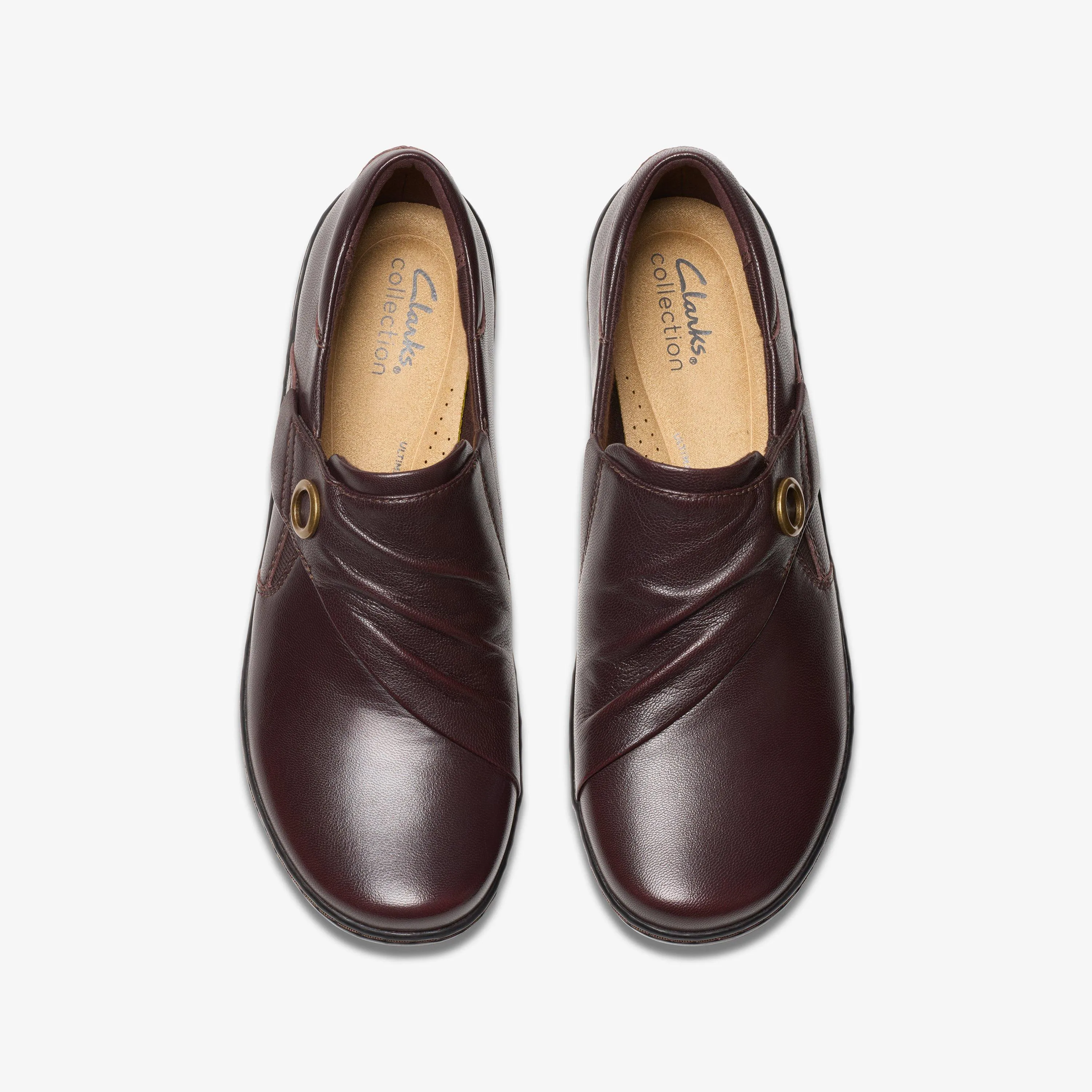 Clarks Women's Cora Aubrie Brown Leather 26179585