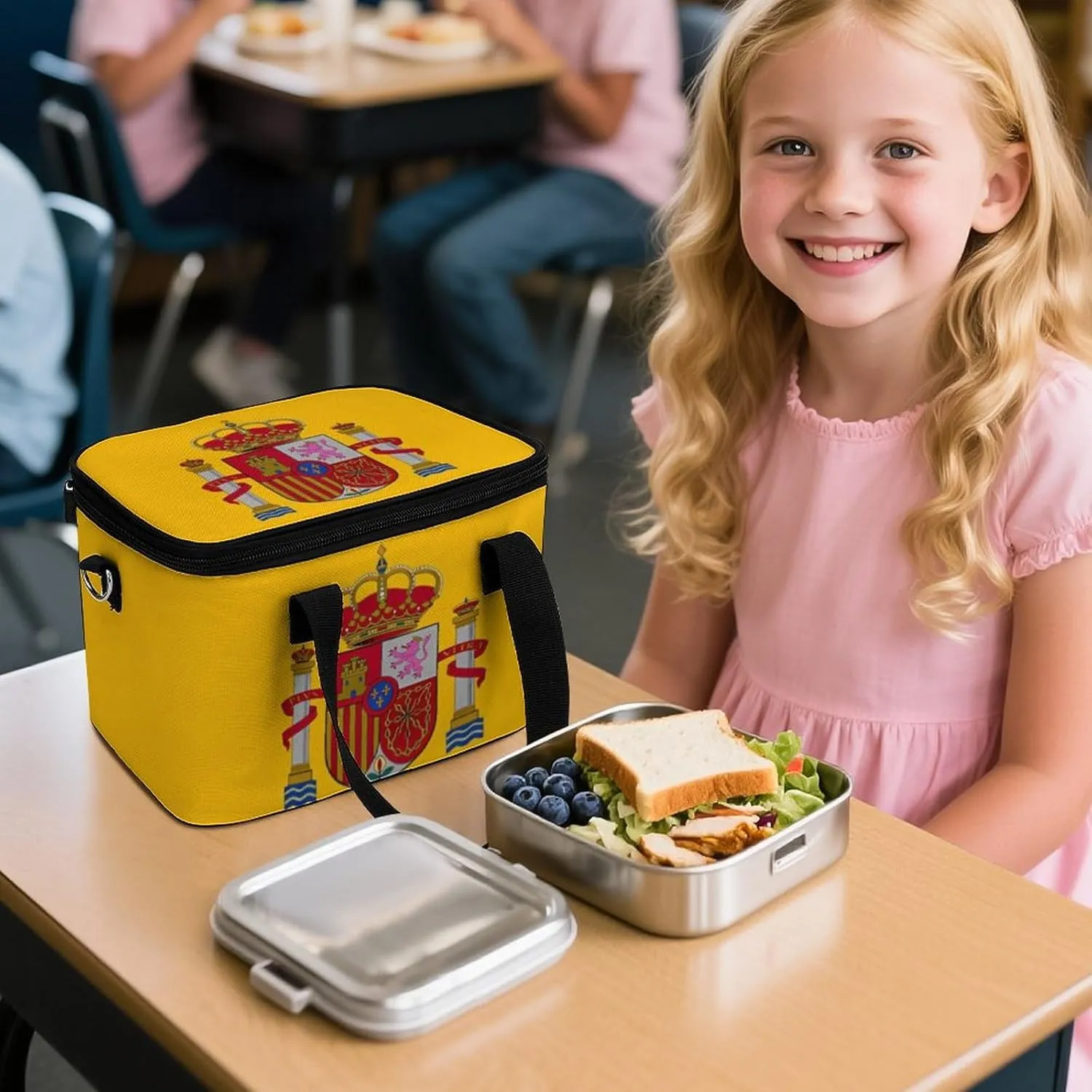 Collapsible Cooler Bag Camping Cooler Tote Lunch Cooler Insulated Waterproof Lunch Box for Picnic Beach Travel