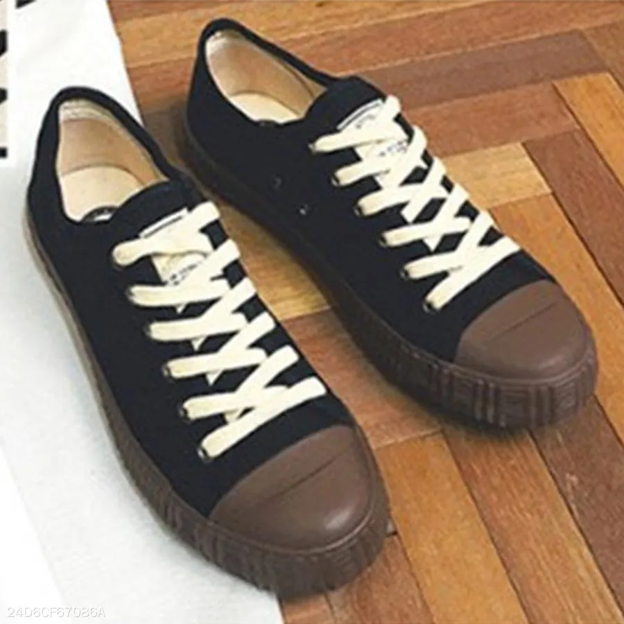 Color Block  Flat  Criss Cross  Round Toe  Casual Sneakers