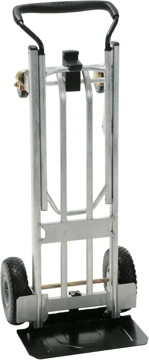 Cosco 3-in-1 Folding Series Hand Truck/Cart/Platform Cart with Flat-Free Wheels