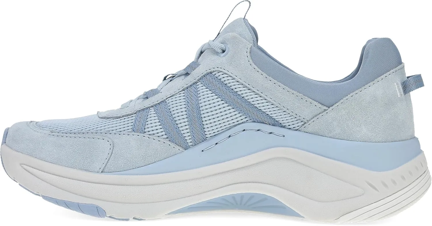 Dansko Poppy Walking Sneakers for Women - Comfortable, Breathable Walking Shoes with Arch Support - Stain Resistant with Lightweight Rubber Outsole