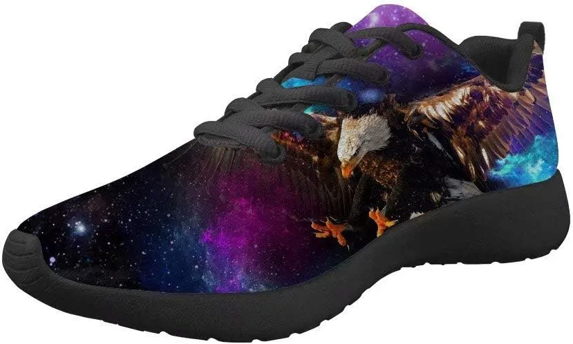 Dellukee Walking Running Shoes Unisex Black Earth Casual Sport Wide Width Fashion Sneakers