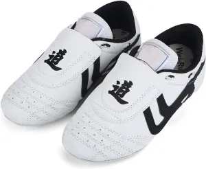 Dilwe Taekwondo Shoes, Kung Fu Taekwondo Indoor Mat Training Shoes 10 Sizes Soft Rubber Soles Martial Arts Sneaker for Women Men Kong Fu Taichi (36)