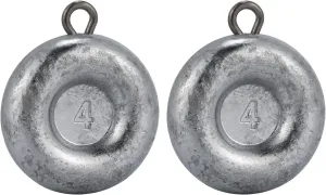 Dr.Fish Fishing Coin Sinkers Lead Fishing Weights Disc Weights No Roll Freshwater Saltwater River Bank Surf Fishing Catfishing