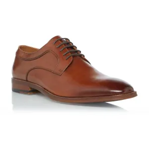 Dune Sparrows Leather Men's Brown Oxford Shoes