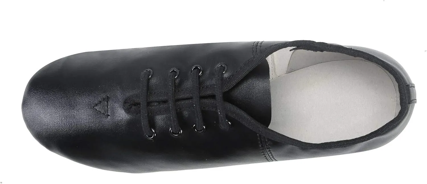 Dynadans Unisex PU Leather Upper Lace Up Jazz Shoe for Women and Men's Dance Shoes